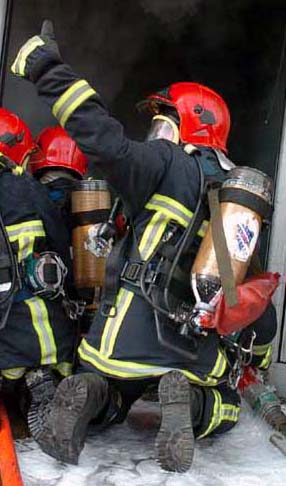 Photo des sapeurs-pompiers du SDIS78