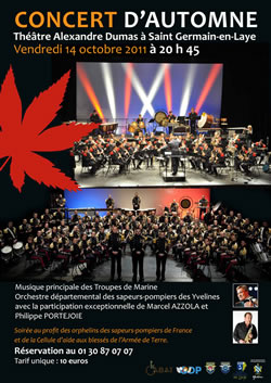 affiche Concert d'automne 2011